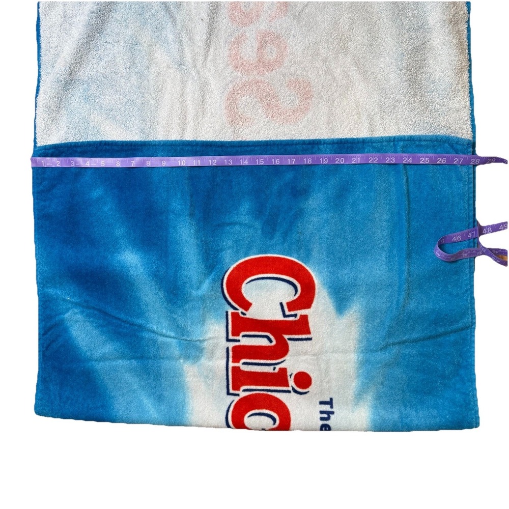 VTG Chicken of the Sea Towel 90s Y2K Scepter Van Camp 56x28 RARE - Picture 5 of 5
